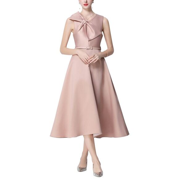 Kaimilan Dresses & Skirts - Kaimilan Womens Solid Midi Dress
